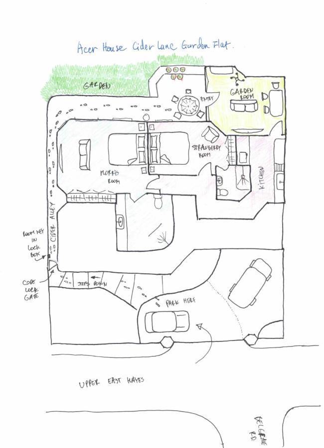 Acer House Stylish Garden Flat Lovely Valley View Dog Friendly Central Bath Eksteriør billede